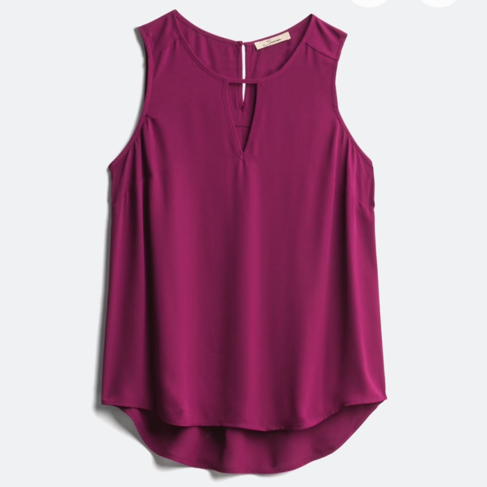 Purple Sleeveless Top